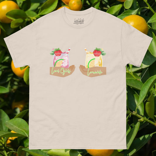 Local Girls Lemonada Double Sip  Tees (100% Organic Cotton)